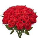 VEVOR 60 Pcs Red Roses Artificial Flowers Realistic Bouquet for Xmas Home Decor-7