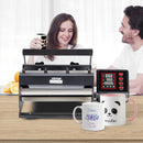 VEVOR Tumbler Heat Press Machine 11-30oz Mug Press Sublimation Tumblers Black-8