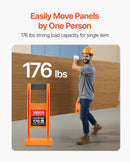 VEVOR Drywall Carrier 2 Pack Plywood Carriers Handles with 79.8 kg Load-2