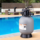 VEVOR Sand Filter, 16-inch, 406.4mm, Up to 35 GPM Flow Rate, Above Inground Swimming Pool Sand Filter System with 7-Way Multi-Port Valve, Filter, Backwash, Rinse, Recirculate, Waste, Winter, Closed Functions-8