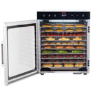 VEVOR 10 Trays Food Dehydrator Machine Stainless Steel 800W Jerky Fruit Drying-9