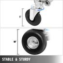 VEVOR Aluminum Hand Truck 3 in 1 Folding Hand Truck Convertible Hand Truck and Dolly-6