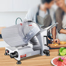VEVOR Commercial Meat Slicer, 240W Electric Deli Food Slicer, 10 inch Carbon Steel Blade Electric Food Slicer, 350-400RPM Meat Slicer, 0 - 0.47 inch Adjustable Thickness for Commercial and Home Use-8