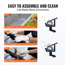 VEVOR Gutter Brush, 30 Feet Total Length 4.33 inch Diameter Gutter Cleaning Tools, Ground-Level Gutter Brush Leaf Guard for 5 Inch Gutters, Easily Clear roof Leaves and Debris, 10 Pack-2