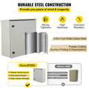 Electrical Steel Enclosure Box NEMA 4 Outdoor Enclosure 24 x 24 x 12'' UL-3