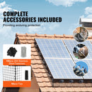 VEVOR 8in x 100ft Solar Panel Bird Guard Critter Guard Roll Kit 100pcs Fasteners-4
