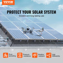 VEVOR 8in x 100ft Solar Panel Bird Guard Critter Guard Roll Kit 70pcs Fasteners-2