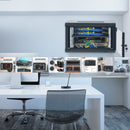 VEVOR 6U Wall Mount Network Server Cabinet, 15.5'' Deep, Server Rack Cabinet Enclosure, 200 lbs Max. Ground-mounted Load Capacity, with Locking Glass Door Side Panels, for IT Equipment, A/V Devices-8