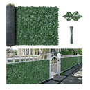 Ivy Privacy Fence, 2440 x 1830 mm Artificial Green Wall Screen, Greenery Ivy Fence with Strengthened Joint, Faux Hedges Vine Leaf Decoration for Outdoor Garden, Yard, Balcony, Patio Decor-1