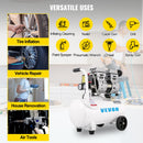 VEVOR Air Compressor 6.6 Gallon, Portable Air Compressor 1 HP, Oil Free Air Compressor Steel Tank 750W,  Pancake Air Compressor 115 PSI, Ultra Quiet Compressor for Home Repair, Tire Inflation-6