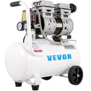 VEVOR Air Compressor 6.6 Gallon, Portable Air Compressor 1 HP, Oil Free Air Compressor Steel Tank 750W,  Pancake Air Compressor 115 PSI, Ultra Quiet Compressor for Home Repair, Tire Inflation-9