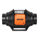 VEVOR Inline Duct Fan, 102mm 129.7 CFM with Variable Speed Controller, Quiet AC-motor Ventilation Exhaust Fan for Cooling Booster, Grow Tents, Hydroponics-11