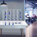 VEVOR Acrylic Cell Phone Locker Box Storage Cabinet Pocket w/Keys 20 Slots Clear-8