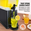 VEVOR Beverage Dispenser, 3 Gallon Drink Dispenser for Parties, Plastic Juice Dispenser with Stand Spigot Lid, Iced Tea Lemonade Juice Water Dispenser, for Restaurants, Hotels, Parties-3