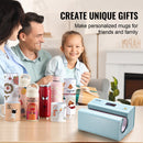 VEVOR Auto Tumbler Heat Press Machine 325-887 ml Sublimation Mug Heat Press Blue-6