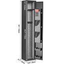 Gun Safe Rifle Safe with Digital Keypad & Lock for 3 Rifles and 4 Pistols-8