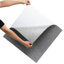 Carpet Tiles Peel and Stick, Squares Self Adhesive Carpet Floor Tile, Soft Padded Carpet Tiles, Easy Install DIY for Bedroom Living Room Indoor Outdoor (9Tiles, Light Gray)-11