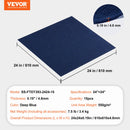 VEVOR Carpet Tiles Peel and Stick, Squares Self Adhesive Carpet Floor Tile, Soft Padded Carpet Tiles, Easy Install DIY for Bedroom Living Room Indoor Outdoor (15Tiles, Dark Blue)-7