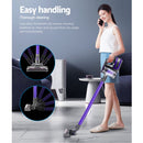 Devanti Stick Vacuum Cleaner Bagless Cordless 150W Purple-4