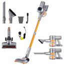 Devanti 300W Stick Vacuum Cleaner Cordless Self-Standing Golden-1