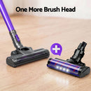 Devanti Stick Vacuum Cleaner Cordless Roller Brush 150W Purple-3
