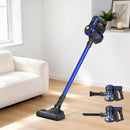 Devanti Stick Vacuum Cleaner Brushless Cordless 250W Blue-1