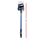 Devanti Stick Vacuum Cleaner Brushless Cordless 250W Blue-8