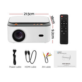 Devanti Video Project 4K 1080P Android 5G Wifi Home Cinema - 0