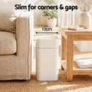 Artiss Rubbish Bin 12L 2-Pack Sensor Kitchen Automatic Motion Touchless White-5