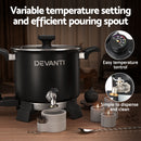 Devanti 5L Wax Melter Candle Making 1200W Melting Pot Furnace Quick Pour Spout Soy Soap-6