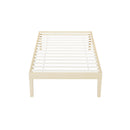 Artiss Bed Frame Single Size Wooden Base Mattress Platform Timber Pine BRUNO-3