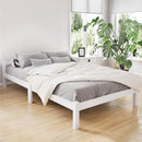 Artiss Bed Frame King Single Size Wooden White LEXI-8