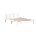 Artiss Double Full Size Wooden Bed Frame SOFIE Pine Timber Mattress Base Bedroom-2