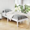 Artiss Bed Frame King Single Size Wooden White SOFIE-2