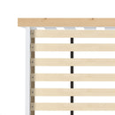 Artiss Double Full Size Wooden Bed Frame PONY Timber Mattress Base Bedroom Kids-6