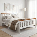 Artiss Double Full Size Wooden Bed Frame PONY Timber Mattress Base Bedroom Kids-9