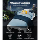 Artiss Bed Frame Single Wooden Bed Base Frame Size JADE Timber Mattress Platform-4