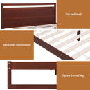 Artiss Bed Frame Queen Size Wooden Walnut WITTON-6