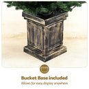 Jingle Jollys Christmas Tree 1.2M LED Potted Xmas Tree Party Decor 8 Light Modes-6