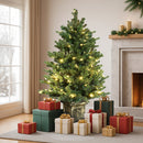 Jingle Jollys Christmas Tree 1.2M LED Potted Xmas Tree Party Decor 8 Light Modes-7