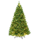 Jingle Jollys Christmas Tree 2.4m Xmas Tree Decorations 1488 LEDs-1