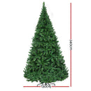 Jingle Jollys Christmas Tree 2.4m Xmas Tree Decorations 1488 LEDs-2