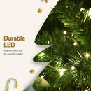 Jingle Jollys Christmas Tree 2.4m Xmas Tree Decorations 1488 LEDs-6