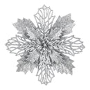 Jingle Jollys 20Pcs Christmas Tree Flower Set Garland Wreath Poinsettia Decorations-1