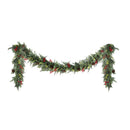 Jingle Jollys 3M Christmas Garland Pre-lit LED with Pine Cones Xmas Decor Green-1