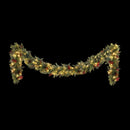 Jingle Jollys 3M Christmas Garland Pre-lit LED with Pine Cones Xmas Decor Green-3