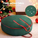 Jingle Jollys Christmas Garland Wreath Storage Bag Baubles Ornaments Container-4