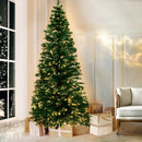Jingle Jollys 1.8m Christmas Tree Optic Fibre LED Xmas tree Warm White-7
