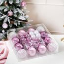 Jingle Jollys 33pcs Christmas Tree Decorations Set Baubles Ornaments Party Pink-7