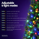 Jingle Jollys 1.8M Pre-lit Christmas Tree 8 Mode Multi Colour 200 LED Light Xmas-5
